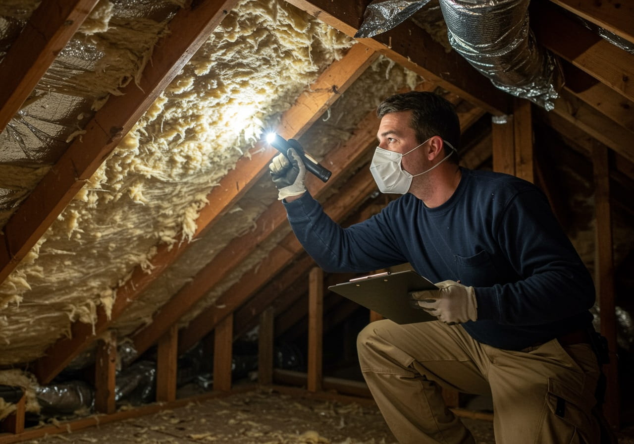 Attic Insulation Inspection